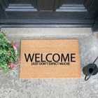 Welcome Don't Expect Much Doormat