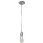 Village At Home Twisted Cord Light Fitting - Chrome
