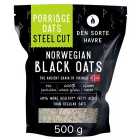 Den Sorte Havre Ancient Grain Black Oat Steel Cut Porridge Oats 500g