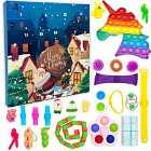 Vivo 24 Piece Xmas Unicorn Advent Calendar Fidget Toys