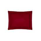 Easy Care Minimum Iron Oxford Pillowcase Red