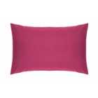 Easy Care Minimum Iron Pillowcase Fuchsia
