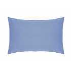 Easy Care Minimum Iron Pillowcase Sky Blue