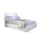 Madrid Wooden Ottoman Bed King White
