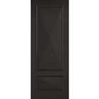 LPD Black Knightsbridge 2P Internal Door