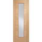 LPD Oak Vancouver Glazed Long Light Internal Fire Door