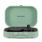 Crosley Discovery Vintage Seafoam Green Turntable With Rca Output