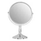 Premier Housewares Swivel Mirror with Magnifying Option