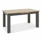 Cookham Dark Grey & Scandi Oak 4-6 Seater Dining Table