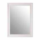 Premier Housewares Wall Mirror - White Finish