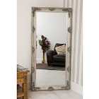 MirrorOutlet Davenport Silver Ornate Flourish Full Length Mirror 168 X 78 Cm