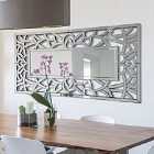 MirrorOutlet All Glass Stylised Full Length Mirror 150 X 75 Cm