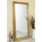 MirrorOutlet Buxton Gold Full Length Mirror 170 X 79 Cm