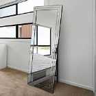 MirrorOutlet Luxford All Glass Bevel Free Standing Cheval Dress Mirror 5Ft7 X 1Ft11 170Cm X 58Cm