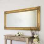MirrorOutlet Caspian Vintage Gold Elegant Antique Design Full Length Mirror 178 X 87 Cm