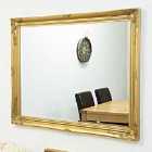 MirrorOutlet Buxton Gold Large Leaner Mirror 140 X 109 Cm