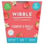 Wibble Strawberry & Vanilla Jelly Pot 150g