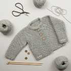 Lilly Baby Cardigan Knitting Kit