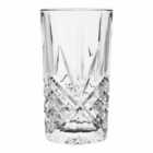 Beaufort Set Of 4 Crystal Hi Ball Glasses, Clear