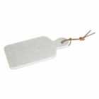 Interiors Small Rectangular Paddle Board - Marble, Off-white