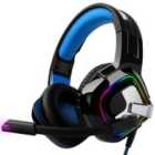 Gaming Headset Stereo Surround Sound 3.5Mm Gaming Headphones With Rgb Lighting - August EPG100L