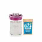 Kefirko Maker Small 848Ml - Pink & Milk Grains Bundle