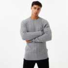 Jack Wills - Marlow Merino Wool Blend Cable Knitted Jumper