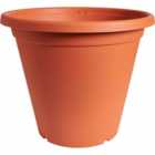 Clever Pots Terracotta Plastic Round Plant Pot 50cm
