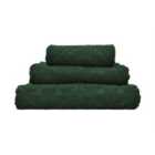 Country House Jacquard Bath Towel - Dark Green
