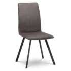 Julian Bowen Monroe Fabric Dining Chairs - 2pk