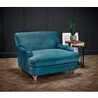 LPD Furniture Plumpton Chair Peacock Blue