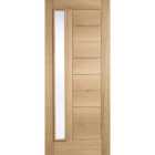 LPD Oak Goodwood Glazed 1L External Door