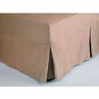 Fitted Sheet Valance Single Walnut Whip