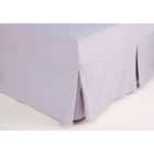 Fitted Sheet Valance Single Heather