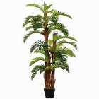 Outsunny Artificial 150cm Potted Fern Plant