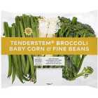 M&S Tenderstem Broccoli, Babycorn & Fine Bean Mix 225g