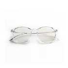 Ocushield Glasses - Carson Style, Clear White - Unisex Glasses Anti Blue Light Glasses Clear White - 0 Magnification