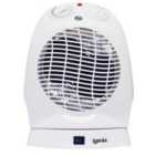 Igenix 2kW Upright Oscillating Fan Heater - White