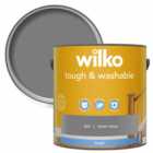 Wilko Tough & Washable Storm Cloud Matt Emulsion Paint 2.5L