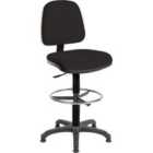 Teknik Draughter Ergo Blaster Medium Back Office Chair – Black