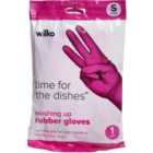 Wilko Small Rubber Washing Up Gloves