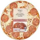 M&S Thin & Crispy Pepperoni Pizza 250g