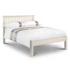 Barcelona Bed Low Foot End Stone White King