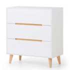 Julian Bowen Alicia 3 Drawer Chest Of Drawers