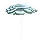 Outsunny Striped Outdoor Parasol Umbrella (base not included)