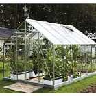 Vitavia Neptune Greenhouse (Silver) with 3mm Toughened Glass