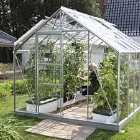 Vitavia Neptune Greenhouse (Silver) with 3mm Horticultural Glass