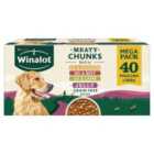 Winalot Wet Dog Food Pouches Mixed in Jelly 40 x 100g