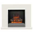 Be Modern 2kW Colby 38" Electric Fireplace Suite - Soft White