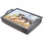 Puppies Lap Tray With Cushion